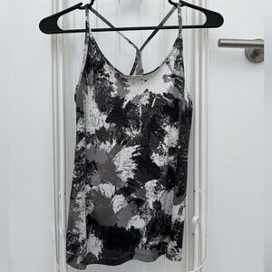 Nike Black & Gray Dri-Fit Cami